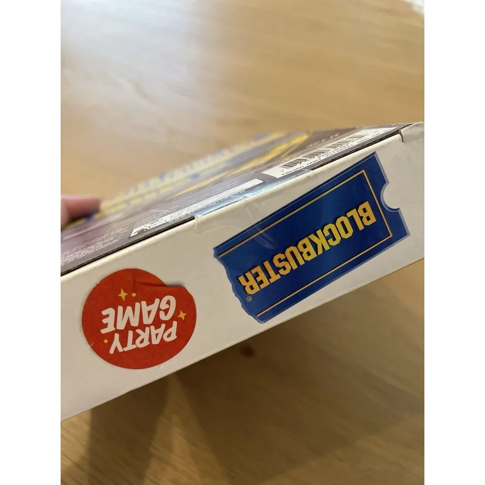 Blockbuster Party Game Ready to Roll Movie Trivia Board Game Complete New Sealed